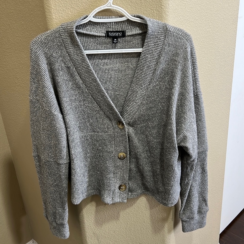 Grey Cardigan